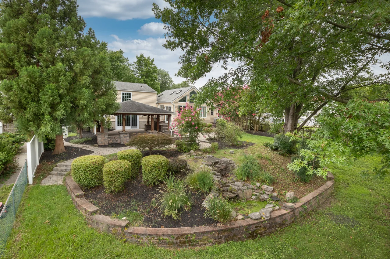 Garden paths and rear exterior