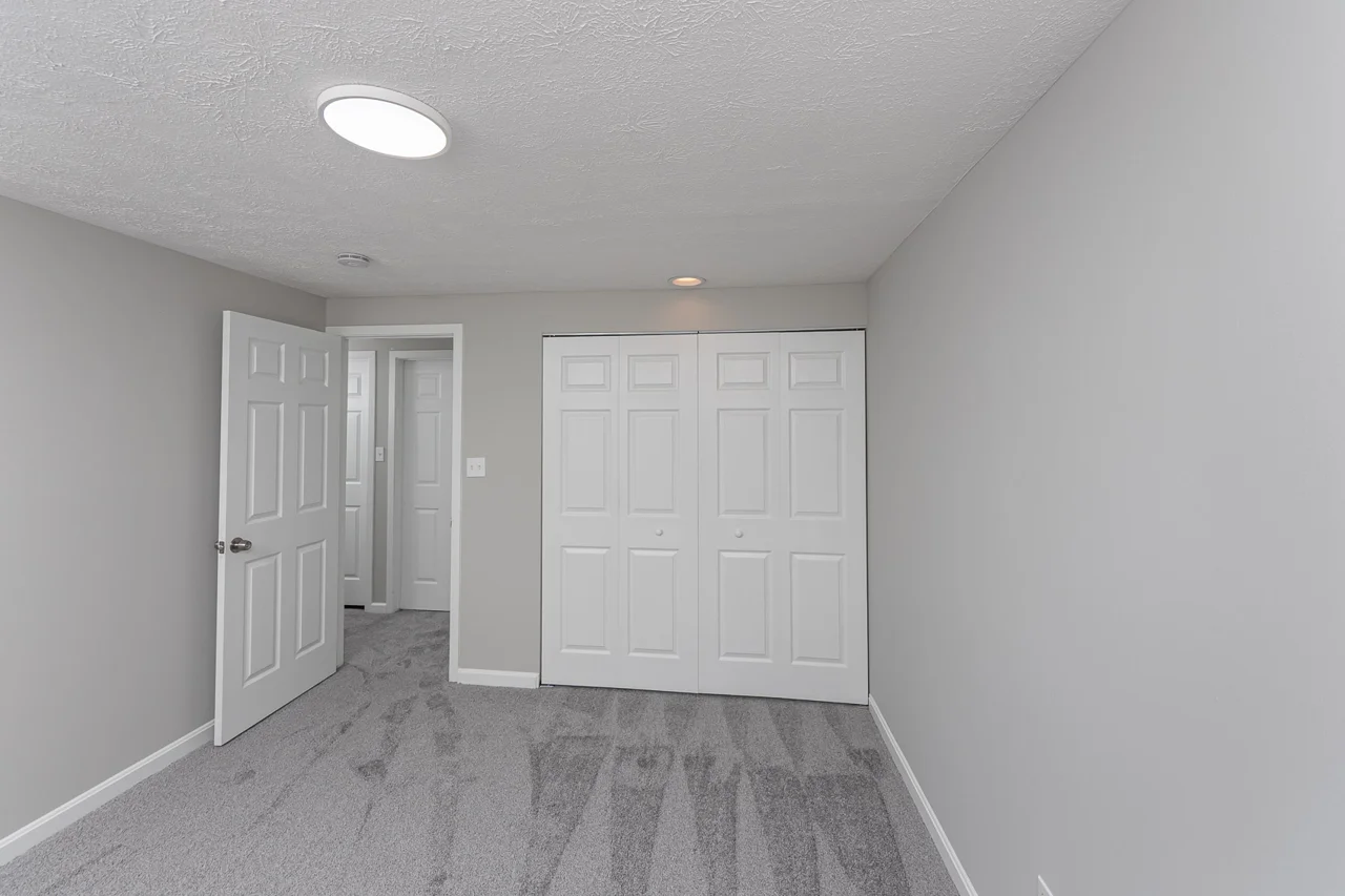 Bedroom and hall doorway
